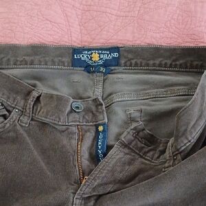 Lucky Brand Brown Corduroy Jeans